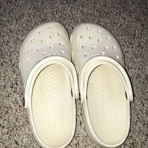 Womens white CROCS